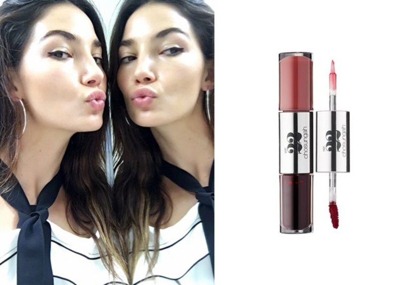 عارضة الأزياء ليلي ألدريدج تقدم أفضل 5 ألوان طلاء شفاة